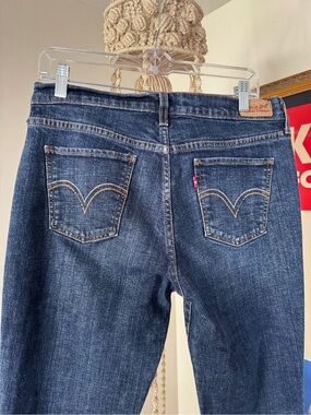 Levi’s 515 Bootcut jeans 10 or 31 tall long blue denim boot cut stretch